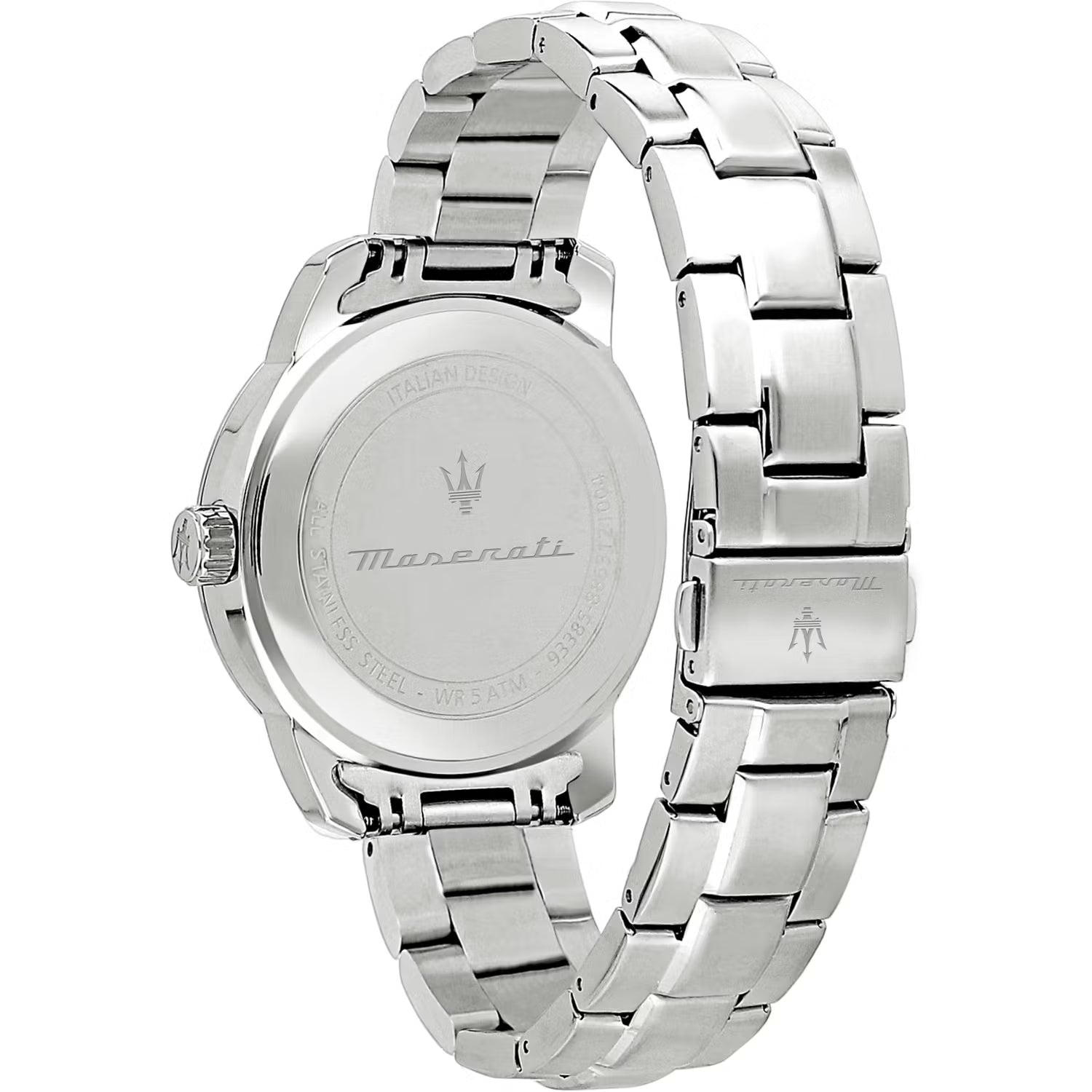Orologio Uomo Maserati Acciaio Quarzo Solo Tempo Blu Data R8853121004